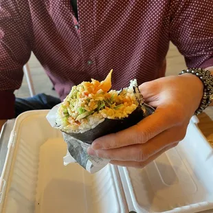 Build Your Own Sushi Burrito