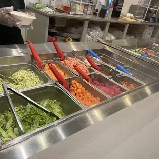 salads, interior