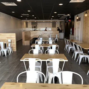 Counter and Dining Area