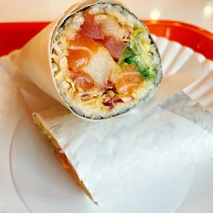 Sushi burrito