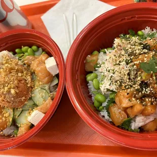 Best Large Poke Bowl me and my husband have ever had! If you are in Vegas, get Pokeman!!! Great portions, prices and SOOO fresh!