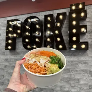 Poke Build You Own Large Bowl (4 Scoops)