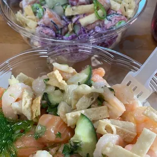 Pok Bowl with Two Proteins