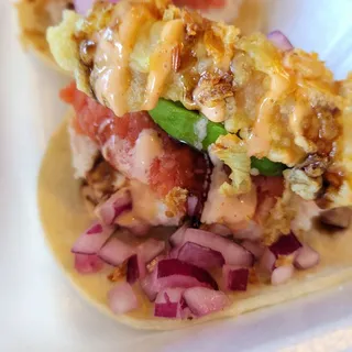 Crunch Shrimp Sushi Taco