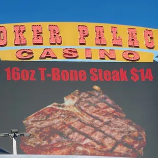 Good price for a T Bone.