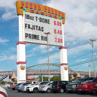 All three of these together = one drink at some of the Strip casinos.