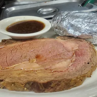 Prime rib dinner