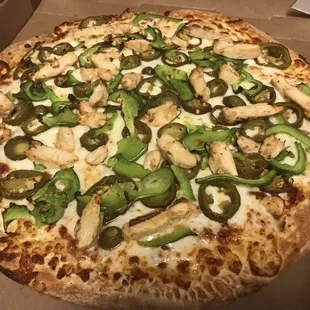 a pizza in a box