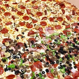 pizza, food