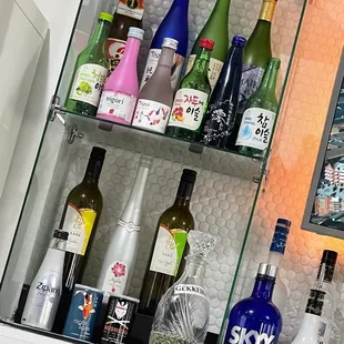 Incredible Sakè selection