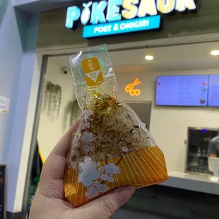 Soft Shell Crab onigiri