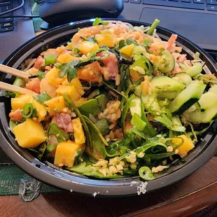 It felt like a poke kinda day. #SixthFridayofLent