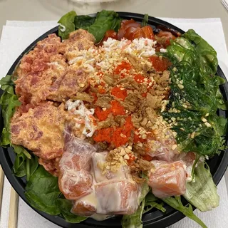 Large Bowl with 3 Proteins
