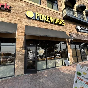 Front of the restaurant