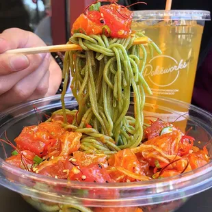 salads, food