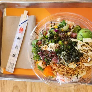 Poke Bowl built my own