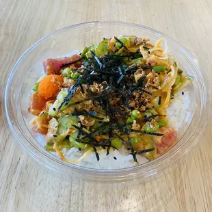 Spicy Ahi Poke Bowl - Large (3 Proteins)