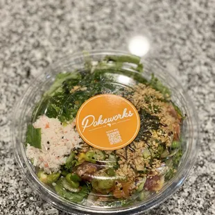 IG @hangrytrails.us (Poke bowl Large)