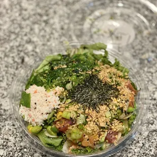 IG @hangrytrails.us (Poke bowl Large)
