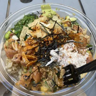 Bowl with everything