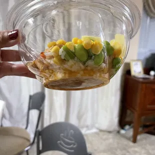 tiny kids bowl $10.50 with the $2 up charge for one teaspoon avocado