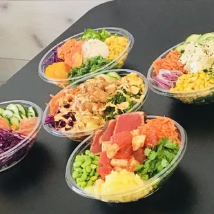 Choose what you like, build your own bowl.