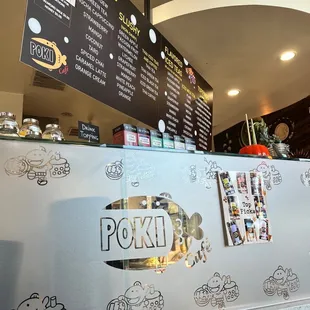 Inside Poki Cafe