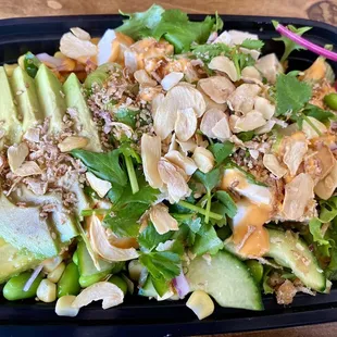 Tofu Build Your Poke Bowl (2 Scoops Protein) sooo delicious