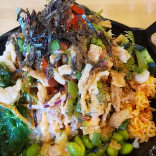 Reg size POKE BOWL DELICIOUS!!