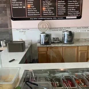 If you look closely  on the glass  that&apos;s what&apos;s in the bowls in front of you.