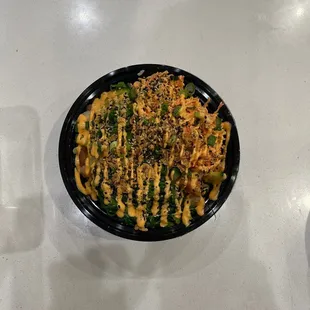 Large poke bowl