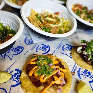 tacos, food