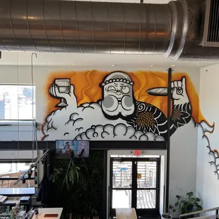 Art on the wall