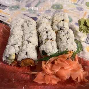 Spicy Tuna roll &amp; Spicy Crab Roll