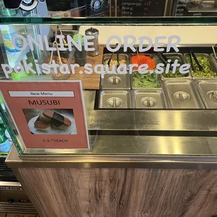 sushi and sashimi, interior