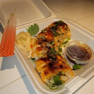 Baked Salmon Roll