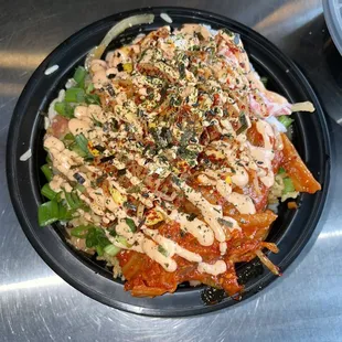 Create Your Own Large Poke Bowl