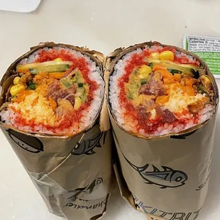 Sushi burrito