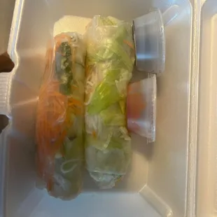 Veggie Fresh rolls