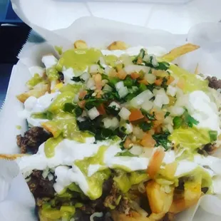 Carne asada fries