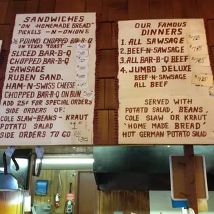 The Menu Board