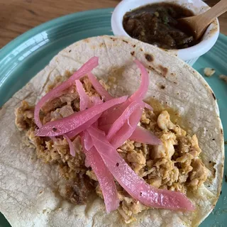 Cochinita Pibil Taco