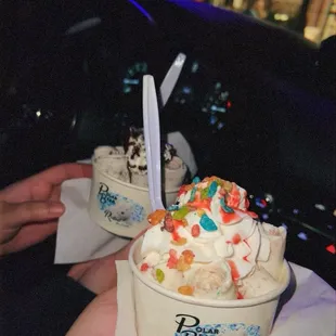 Fruity Pebble &amp; 4. Cookie Monster