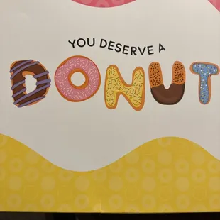 Box of donuts
