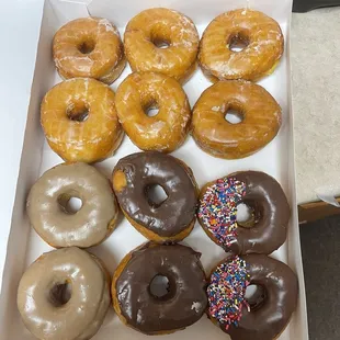 Dozen donuts