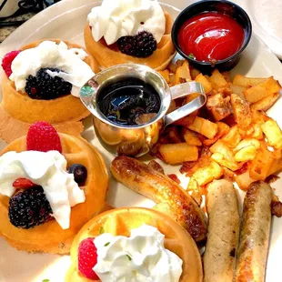 Wild Berry Waffles