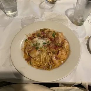Shrimp and Scallop New Orleans