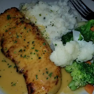 Orange Horseradish Crusted Halibut