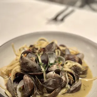 Clam linguine!