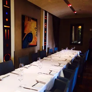 Private dinning in Polaris